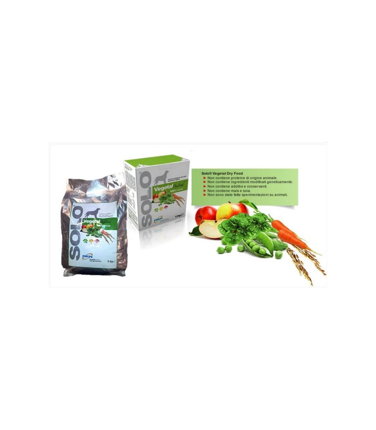 Drn Solo Vegetal Dry Food 1,5 Kg 1 Drn Solo Vegetal Dry Food 1,5 Kg