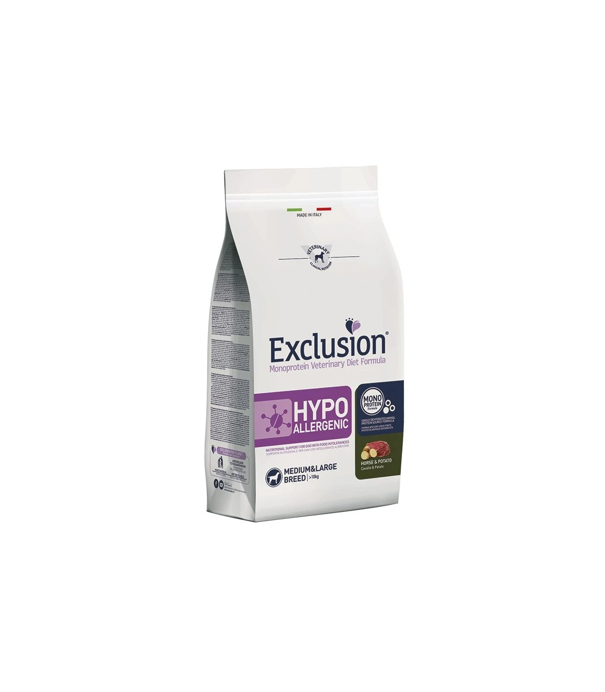 Exclusion Diet Formula Hypoallergenic Cavallo E Patate Medium Large 12 Kg 1 Exclusion Diet Formula Hypoallergenic Cavallo E Patate Medium Large 12 Kg