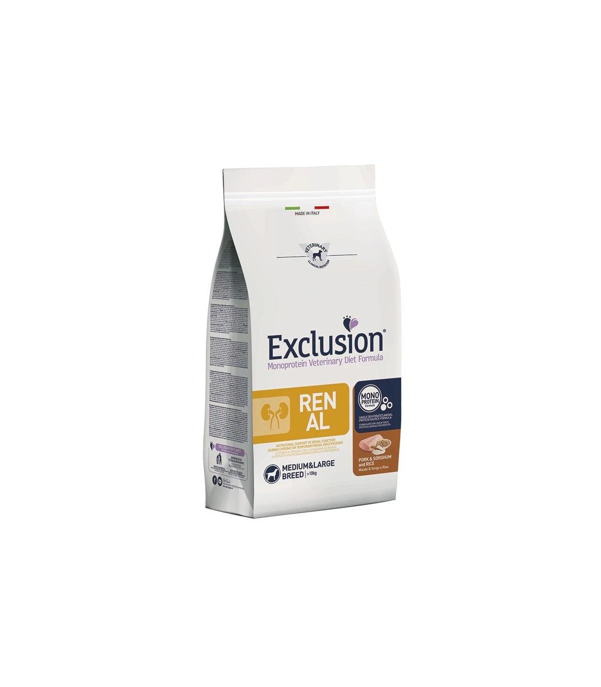 Exclusion Diet Formula Renal Maiale E Riso Medium Large 12 Kg 1 Exclusion Diet Formula Renal Maiale E Riso Medium Large 12 Kg