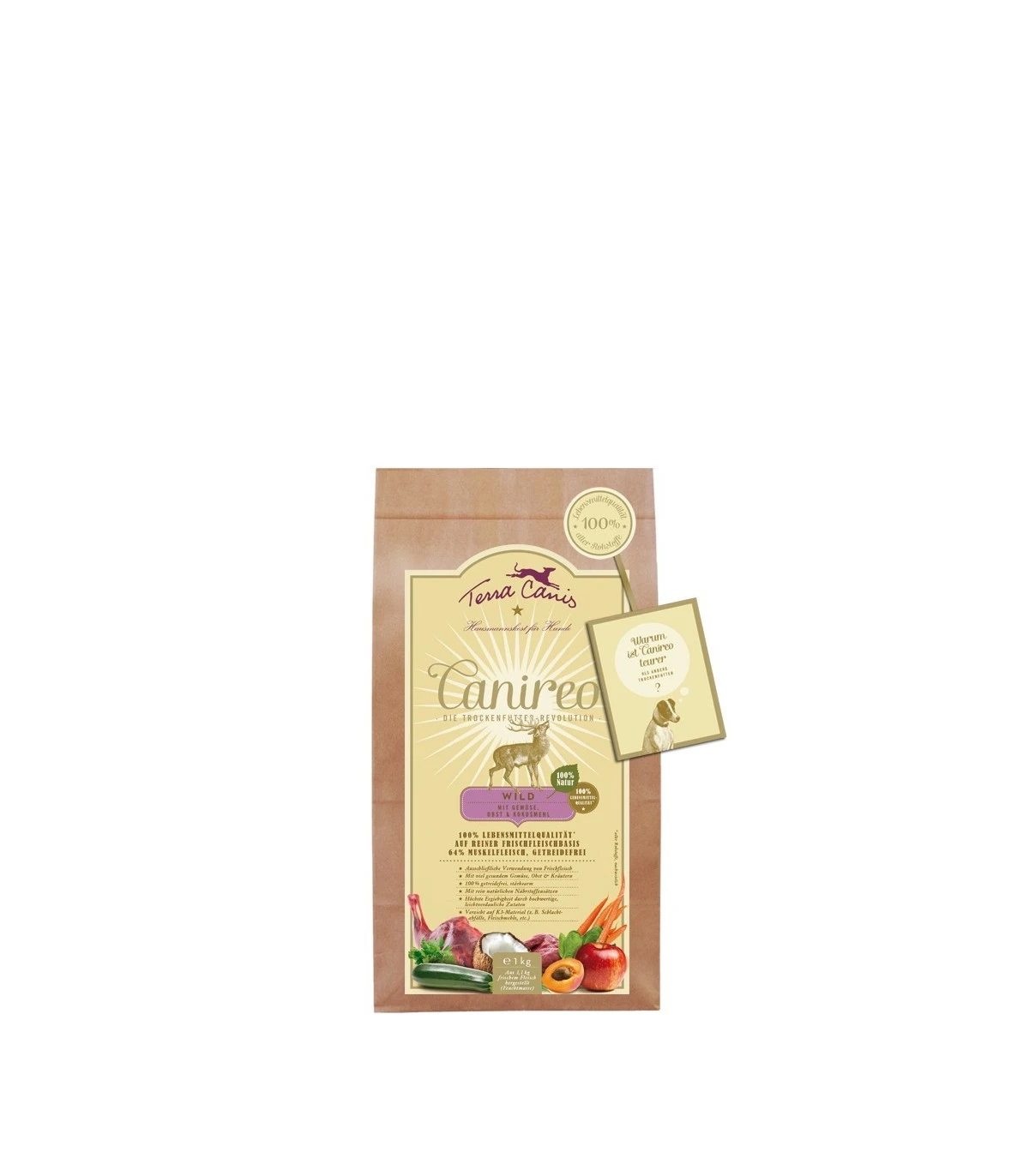 Terra Canis Canireo Alla Selvaggina 1 Kg 1 Terra Canis Canireo Alla Selvaggina 1 Kg